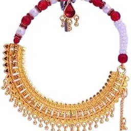 upavista Pahadi Nath Swasthik Design With Chain For Womens & Girls-picture-17