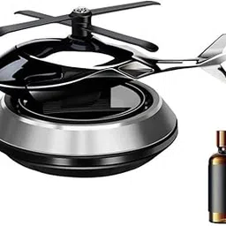 Solar Powered Helicopter For Car Accessories For Dashboard With Aroma Diffuser For Car Interior Dashboard Compatible for G-Vitra-image-53