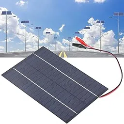 SIK 4.2W Solar Panel, Mini Monocrystalline Silicon Solar Panel Efficient for Scientific Research Projects for Low Power Electrical Appliances-picture-23