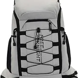 meadawgs Outdoor Hiking Backpack Waterproof Sport Camping Rucksack Bag Grey image 1