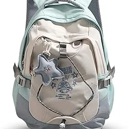 lysoric Stylish Lightweight Casual Daypack for Women & Girls,Casual Travel, School, College & Daily Use Bag with Cute Charm-picture-31