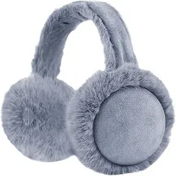 zsedrut Winter Women Earmuff Foldable Ear Warmer Fluffy Ear Cover Warm Outdoor-picture-56