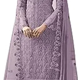 anarkali net and santoon embroidered straight suits for women | anarkali suit for women readymade | gown for women semi-stitched | gown for women 2022 | anarkali salwar suit | salwar suit in Clothing & Accessories-image-59