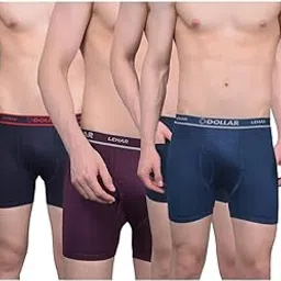dollar Lehar Mens Combed Cotton Trunk - Actual Colour May Vary-picture-26