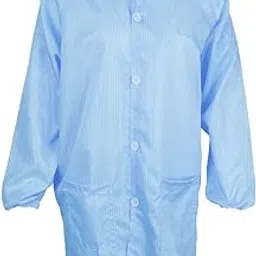 loom tree ESD Anti-Static Premium Lab Jacket Coat Women Medical Clothing Blue XXXL-picture-20