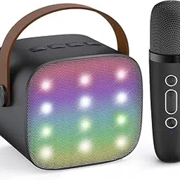 Kidara SingStar Karaoke Speaker and Wireless Mic for Kids Toddlers Bluetooth Portable for Girls Boys Perfect Birthday Gifts Ages 4, 5, 6, 7, 8, 9, 10+ Years Black-picture-16