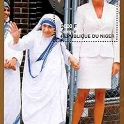 Stamps-Hobby: Niger 1997 Princess Diana & Mother Teresa | 1v Mint Thematic Stamp (1 Souvenir Sheet)-image-71