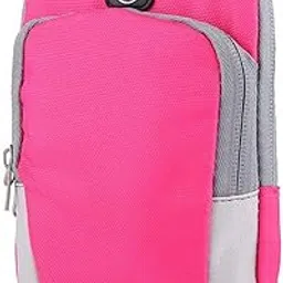 VIZCO Mens Cross Body Bag Sports Running Armband Bag Case Cover Running armband Universal Waterproof Sport mobile phone Holder Outdoor Sport Phone (Color : Pink)-image-92