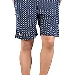 bermex Male Bermuda Pants for Men Cotton | Stylish Cotton Shorts Pant with Zip Pocket & Drawstring | Knee Length Gym Shorts for Men Workout, Home & Travel Wear-picture-57