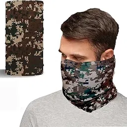 XTRIM Bamboo Bandana Face Mask for Dust & Sun Protection for Men & Women, Face Cover for Multipurpose, 100% Organic, Breathable, Odour-Free, Comfort Fit, Thermoregulatory Fabric-picture-10