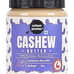 Urban Platter Cashew Butter, 250g (Rich & Creamy | Single Ingredient | Keto-Friendly)-picture-10