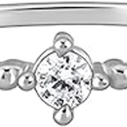 giva 925 Silver Precious Moment Ring, Fixed Size| Gifts for Women and Girls | With Certificate of Authenticity and 925 Stamp | 6 Months Warranty-picture-14