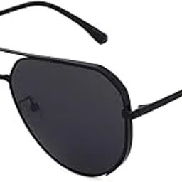 hashtag eyewear Aviator Polarized Sunglasses For Men | Metal Frame Shade Glasses | UV Protected Sunglasses For Men Stylish | Goggles For Man | Large-picture-43