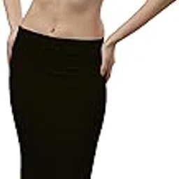 poojaran saree Cotton Blend Saree Shapewear Petticoat for Women, Stretchable Saree Shaper Petticoat Inskirt, Shape wear Dress for Saree, Skirts (Small, Green)-picture-42