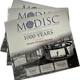 1000 Years Archival Hitachi/LG Digital Storage Blank M-Disc DVD+R | 4.7GB | 3 Pack Jewel Case-picture-33