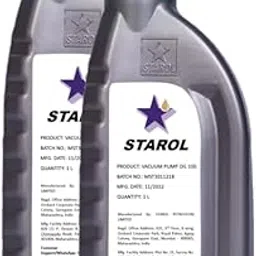 STAROL Vacuum Pump oil 100 (Pack of 2 (2 L)) image 1