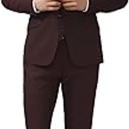 van heusen Men's Polyester Blend Three Piece Suit-Dress Set-picture-22