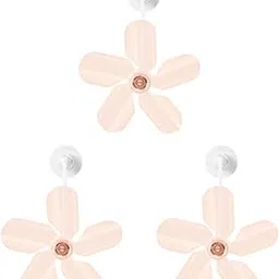 MYADDICTION 3X Air Conditioning Wind Deflectors Air Conditioning Guide Fan for Home Hall Orange-picture-24