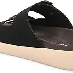 arivo Men Sandals – Comfortable Daily Wear Sandals for Men (Black, Beige) | Anti-Slip Sole | Casual & Outdoor Use (AMF01)-picture-17