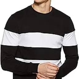 amazon brand - symbol Cotton Blend Men Crew Neck Sweatshirt-picture-52