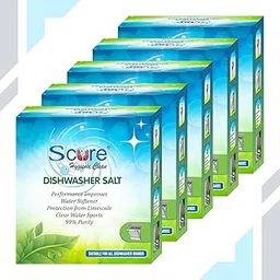 Scure Dishwasher Salt | 900 GM, Pack OF 5 – Essential Household Supply For Spotless Shine-picture-43