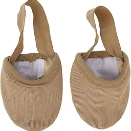 yeck Dance Shoe, Sweat Absorbing Flexible Half Sole Ballet Slipper Comfortable for Practice for Dance S-picture-19