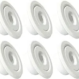 Fire Sprinkle for Protecting Flush Mount & Side Wall & Semi - Recessed Sprinkler Head Cover - Mounting Hardwares Included (5 PES) image 1