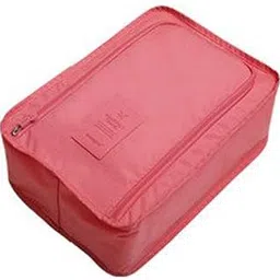 permafrost Travel Shoe Bag, 1 Piece Foldable Waterproof Shoe Pouches with Zipper Lightweight Portable Packing Bags Shoes,Golf, and Other Sports Accessories Stylish and Durable Shoe Storage (Pink)-picture-59