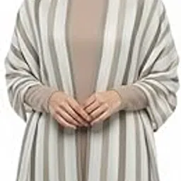 wool artistry Women's Lining Shawl, White, Authentic Wool Blend, Size 40x80inch-picture-40