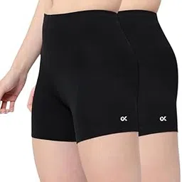 XJARVIS® Lucia Shorts for Women Stretchable, Yoga Shorts– Soft, Squat-Proof & Breathable, Cycling, Running for Skin Fit Tights & Gym Short-picture-13