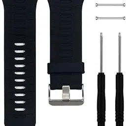 QGHXO Band for Garmin Forerunner 920XT, Soft Silicone Watch Band Strap for Garmin Forerunner 920XT GPS Watch, Fits 5.9 inches-8.26 inches Wrist-image-19