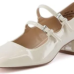 cushionaire Women's Twiggy Mary Jane Dress Shoe +Memory Foam, Wide Widths Available-picture-51