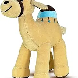LITTLE GINNIE Camel Soft Toy - Plush Stuffed Animal with Blue Hump - Sensory Development, Cuddling & Imaginative Play for Babies & Kids 6 Months & Up-picture-16