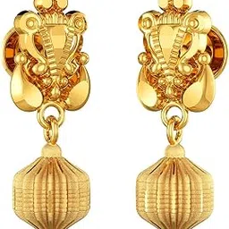 22KT Gold Earrings For Women-image-57