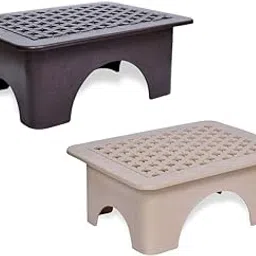 Plastic Patla Stool for Bathroom | Durable Plastic Stool for Home Use | Sitting Mini Chair for Adults and Senior Citizen(Pack of 2,Multicolor)-picture-52