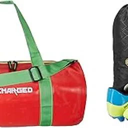 charged Sports Bag Adena Red with Gowin Football Shoe Destroyer Cyan Size-10-picture-16