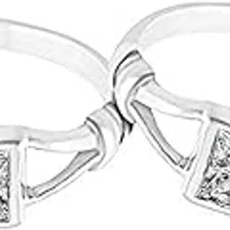 jsaj 925 STERLING SILVER CHUTKI BICHHIYA STONE TOERING TOE RINGS FOR WOMENS-picture-56