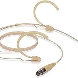 Microphone Headset Discreet Headworn Earset Over Ear Hanging Mic Compatible with Shure Wireless System Bodypack Transmitter, Ideal for Lectures, Live Performance, Theater, Podcasts (AB-02)-picture-21