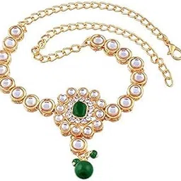 i jewels 18k Gold Plated Stone & Kundan Studded Bajuband/Vanki/Armlet/Bajubandh for Women (PB05) (Pack of 1)-picture-50