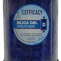 Efficacy Silica gel breather with 1inch Connector Power transforrmer Breather Top Bottom Aluminium Body (500GM)-image-1