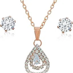 AIMIN ENTERPRISES Jewellery Set for Women Necklace Set with Earring Bracelet and Ring for Girls and Women-picture-18