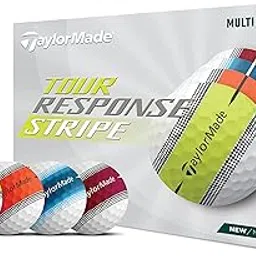 TaylorMade Golf Tour Response Stripe Ball Multi Pack Dozen-picture-16