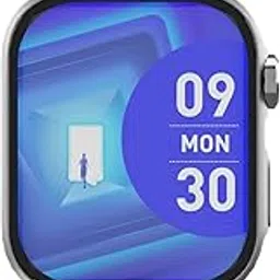 NUMBER Talkfit Pro 1.85" HD Display BT Calling Metal Frame with Rotating Crown AOD Smartwatch, Blue-picture-42