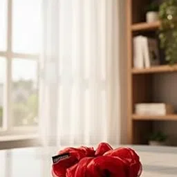 Premium Hair Scrunchies for Women and Girls| Soft & Stretchable Hair Ties| Best Hair Ties for Thick & Curly Hair-image-63