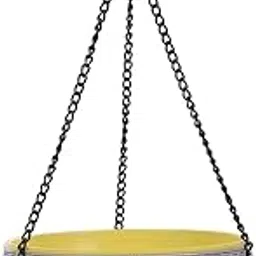 AASHU Self Watering Hanging Pot,Flower Pots for Balcony,Hanging Planter Pot with Chain,10 inch, Grey, 1 Piece-picture-21