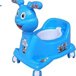 Maanit Potty Training Kit Cum Riding Bike for Kids (Blue)-picture-32