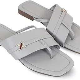 dfr Heel Casual Flip Flops Slippers For Girls Women, Comfortable cushioned Chappals-picture-14