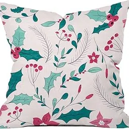 the purple tree Polyester Christmas Cushion Cover (Multicolour)-picture-36