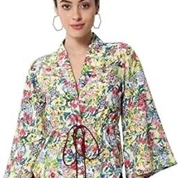 all ways you Women's Multicolor Floral Printed Empire Waist Top (A2107TPPR099;)-picture-41