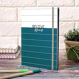 Doodle Makes It Easy! Plan, Organize, Journal: A5 Undated Weekly Planner with Habit Tracker, Ultimate Organizer with Bookmark & Back Pocket, Monthly & Weekly Layouts, 192 Pages - Believe Always-picture-21